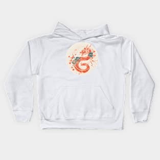 Dragon Festival: Lunar Celebration, Festive Art, and Asian Traditions Kids Hoodie